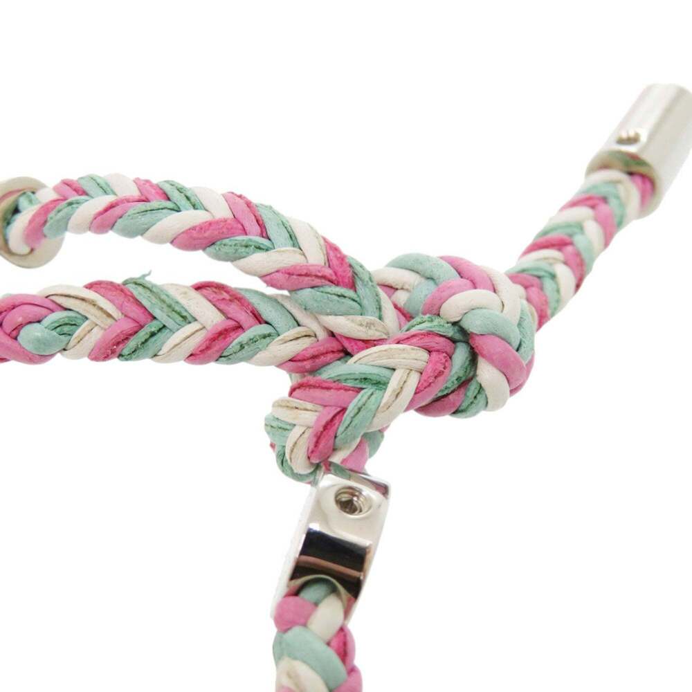 LOUIS VUITTON Pink Leather Charm Bracelet - Picture 6 of 7